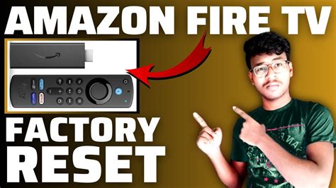 factory reset amazon fire tv.